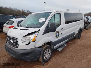 2016 Ford Transit Wagon XL with VIN 1FBZX2ZM7GKA63765, listed as a IAAI auction lot 41088066 with 103,803 mi miles. Bid and sale history available at carsss.com. Image 17.
