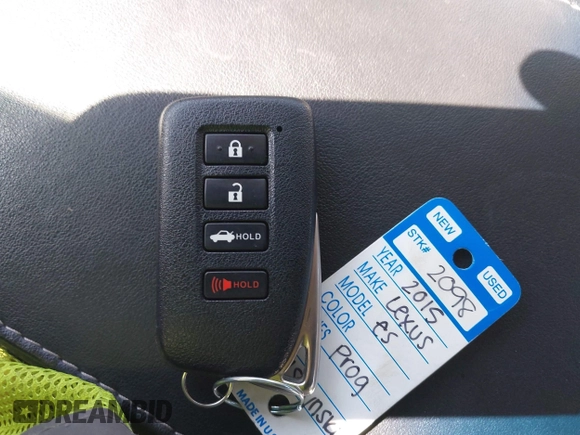 2015 Lexus ES 300h z VIN JTHBW1GG9F2091927, wystawiony jako IAAI lot #41933816 z przebiegiem 122 934 mil mil oraz . Historia ofert i sprzedaży dostępna na DreamBid. Obrazek 11.