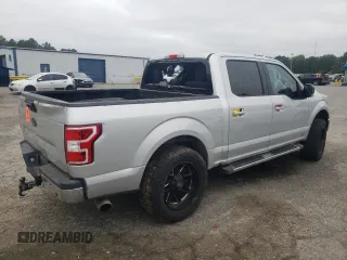 2018 Ford F-150 XL with VIN 1FTEW1C54JKD92360, listed as a Copart auction lot 51287875 with 0 mi miles and Salvage Title. Bid and sale history available at carsss.com. Image 3.