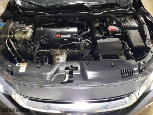 2017 Honda Civic Sedan EX with VIN 19XFC2F7XHE069878, listed as a Copart auction lot 86175544 with 53,982 mi miles and Salvage Title. Bid and sale history available at carsss.com. Image 11.