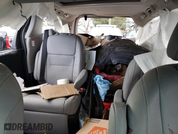 2016 Toyota Sienna XLE with VIN 5TDYK3DC5GS757003, listed as a Copart auction lot 41546464 with Not provided miles and Salvage title. Bid and sale history available at DreamBid. Image 10.