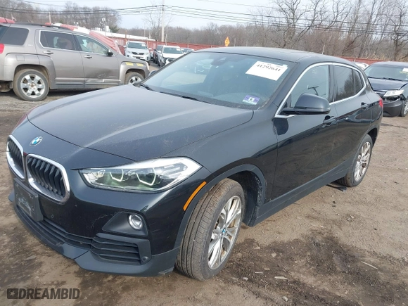 2019 BMW X2 xDrive28i with VIN WBXYJ5C52KEF82876, listed as a IAAI auction lot 41292641 with 46,774 mi miles. Bid and sale history available at carsss.com. Image 19.