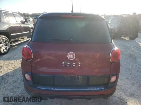 2016 FIAT 500L Trekking with VIN ZFBCFADH9GZ037588, listed as a Copart auction lot 78065474 with 0 mi miles and Non Repairable. Bid and sale history available at carsss.com. Image 6.