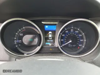 2013 Hyundai Sonata Hybrid with VIN KMHEC4A40DA075847, listed as a Copart auction lot 44607385 with 132,319 mi miles and Salvage Title. Bid and sale history available at carsss.com. Image 9.
