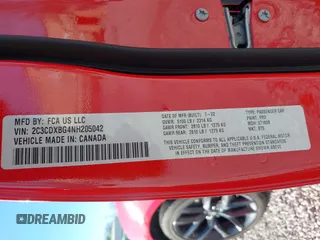 2022 Dodge Charger SXT with VIN 2C3CDXBG4NH205042, listed as a IAAI auction lot 41861301 with 42,375 mi miles and . Bid and sale history available at DreamBid. Image 9.