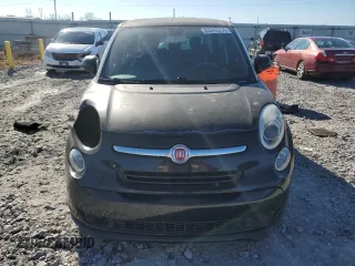 2014 FIAT 500L Easy with VIN ZFBCFABH6EZ002104, listed as a Copart auction lot 83943314 with 91,571 mi miles and Salvage Title. Bid and sale history available at carsss.com. Image 5.
