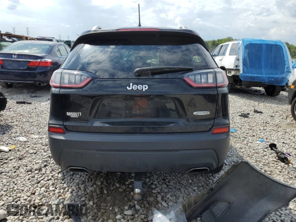 2021 Jeep Cherokee Latitude Lux with VIN 1C4PJLMN6MD112707, listed as a Copart auction lot 70374644 with 82,860 mi miles and Salvage Title. Bid and sale history available at carsss.com. Image 6.
