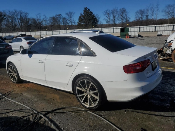 2016 Audi A4 Premium with VIN WAUBFAFL0GN015980, listed as a Copart auction lot 87411934 with 71,529 mi miles and Salvage Title. Bid and sale history available at carsss.com. Image 2.