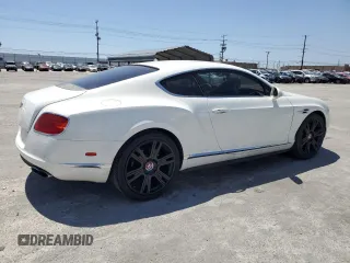2013 Bentley Continental GT with VIN SCBFT7ZA5DC081820, listed as a Copart auction lot 52598954 with 25,484 mi miles and . Bid and sale history available at DreamBid. Image 3.