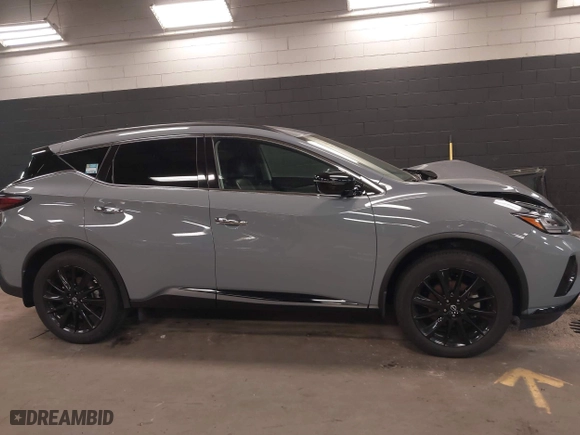 2023 Nissan Murano SV with VIN 5N1AZ2BS9PC141626, listed as a IAAI auction lot 41929851 with 18,469 mi miles. Bid and sale history available at carsss.com. Image 13.
