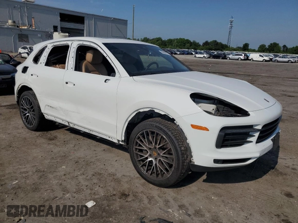 2021 Porsche Cayenne z VIN WP1AA2AY2MDA04727, wystawiony jako Copart lot #55066535 z przebiegiem 46 768 mil mil oraz Szkoda całkowita • Salvage title. Historia ofert i sprzedaży dostępna na DreamBid. Obrazek 4.