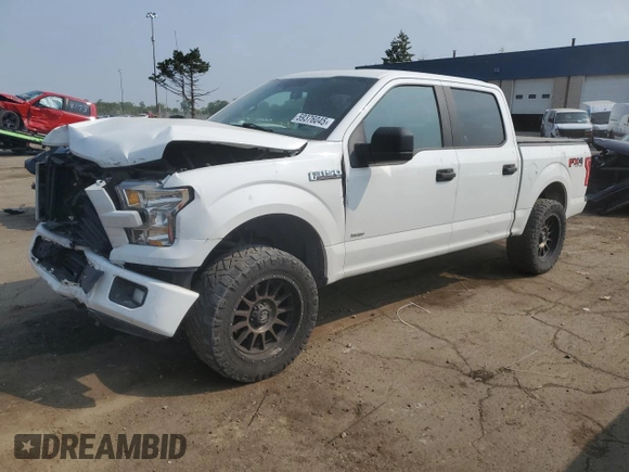 2016 Ford F-150 XLT with VIN 1FTEW1EP7GFC66414, listed as a Copart auction lot 59376045 with 134,283 mi miles and Clean title. Bid and sale history available at DreamBid. Image 1.