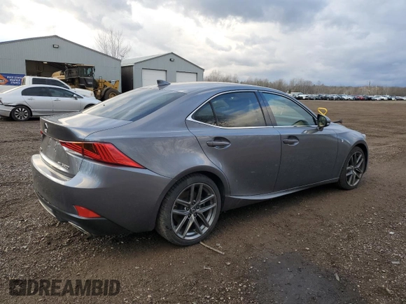 2020 Lexus IS 300 F Sport z VIN JTHG81F29L5042162, wystawiony jako Copart lot #78216224 z przebiegiem 58 024 mil mil oraz Szkoda całkowita • Salvage title. Historia ofert i sprzedaży dostępna na DreamBid. Obrazek 3.