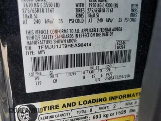 2017 Ford Expedition XLT z VIN 1FMJU1JT9HEA50414, wystawiony jako Copart lot #55155935 z przebiegiem 100 287 mil mil oraz Szkoda całkowita • Salvage title. Historia ofert i sprzedaży dostępna na DreamBid. Obrazek 13.