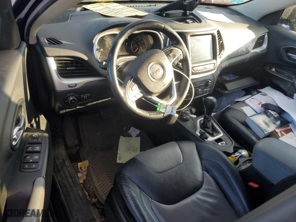2014 Jeep Cherokee Limited with VIN 1C4PJMDS0EW304741, listed as a Copart auction lot 83017414 with 139,017 mi miles and Clean Title. Bid and sale history available at carsss.com. Image 8.