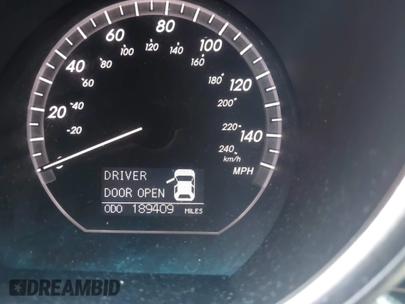 2006 Lexus RX 400h with VIN JTJHW31U560034896, listed as a IAAI auction lot 42053635 with 189,409 mi miles and . Bid and sale history available at DreamBid. Image 12.