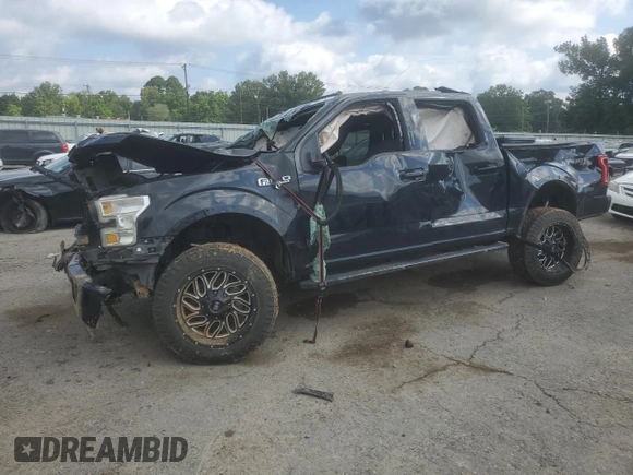 2016 Ford F-150 XLT with VIN 1FTEW1EP8GFD53528, listed as a Copart auction lot 59162755 with Not provided miles and Salvage title. Bid and sale history available at DreamBid. Image 1.