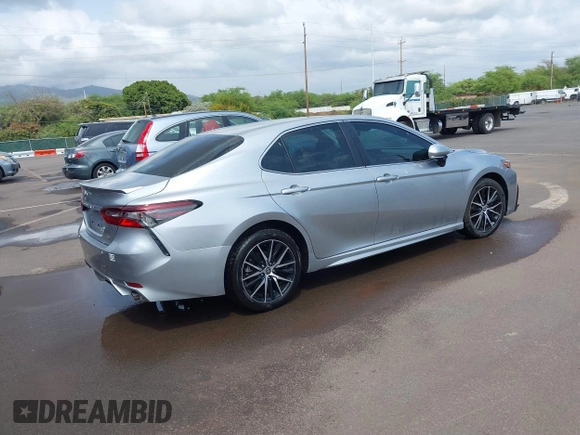 2023 Toyota Camry SE with VIN 4T1T11AK0PU787398, listed as a IAAI auction lot 41646279 with 2,109 mi miles and . Bid and sale history available at carsss.com. Image 4.