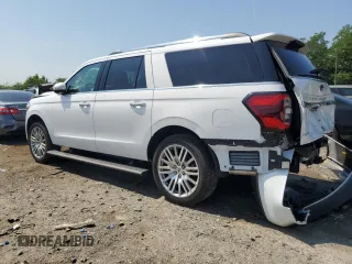 2024 Ford Expedition Max Limited with VIN 1FMJK2A80REA32893, listed as a Copart auction lot 62493855 with 32,254 mi miles and Non repairable. Bid and sale history available at DreamBid. Image 2.
