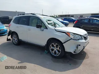 2016 Subaru Forester Touring z VIN JF2SJAVC2GH465083, wystawiony jako IAAI lot #42287323 z przebiegiem Nie podano mil oraz . Historia ofert i sprzedaży dostępna na DreamBid. Obrazek 1.