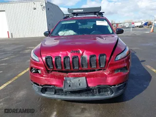 2017 Jeep Cherokee Sport with VIN 1C4PJLAB2HW577196, listed as a IAAI auction lot 41698252 with 123,997 mi miles. Bid and sale history available at carsss.com. Image 11.