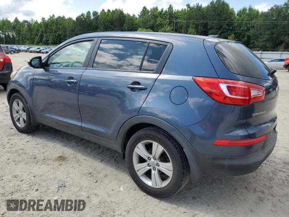 2012 Kia Sportage LX with VIN KNDPBCA27C7330112, listed as a Copart auction lot 59872465 with 220,929 mi miles and Clean title. Bid and sale history available at DreamBid. Image 2.