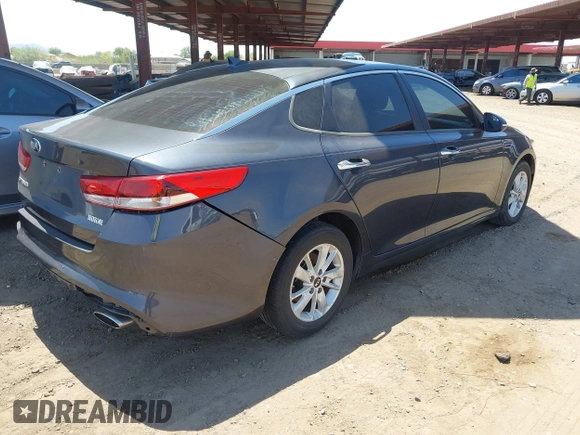 2017 Kia Optima LX with VIN KNAGT4L31H5149628, listed as a IAAI auction lot 42630216 with 102,329 mi miles and . Bid and sale history available at DreamBid. Image 4.