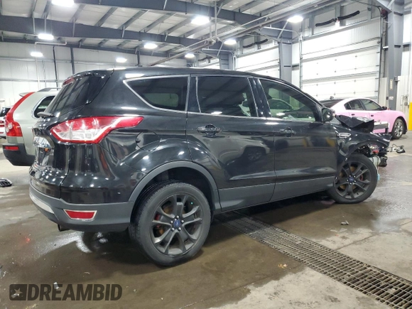 2013 Ford Escape SEL with VIN 1FMCU9H91DUA79911, listed as a Copart auction lot 54265415 with 162,705 mi miles and Salvage title. Bid and sale history available at DreamBid. Image 3.