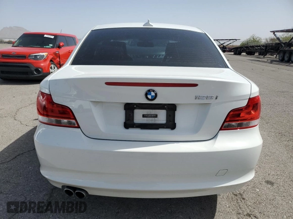 2013 BMW 1 Series 128i with VIN WBAUP7C50DVX52011, listed as a Copart auction lot 71388914 with 51,081 mi miles and Salvage Title. Bid and sale history available at carsss.com. Image 6.