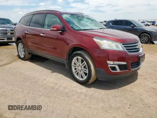 2015 Chevrolet Traverse LT with VIN 1GNKRGKD6FJ202052, listed as a Copart auction lot 60424455 with 84,293 mi miles and Clean title. Bid and sale history available at DreamBid. Image 4.