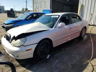 2004 Hyundai Sonata with VIN KMHWF25H14A007148, listed as a Copart auction lot 75950614 with 0 mi miles and Salvage Title. Bid and sale history available at carsss.com. Image 1.