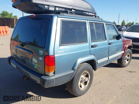 1999 Jeep Cherokee Sport with VIN 1J4FF68S7XL541101, listed as a IAAI auction lot 42518775 with 213,762 mi miles and . Bid and sale history available at DreamBid. Image 4.
