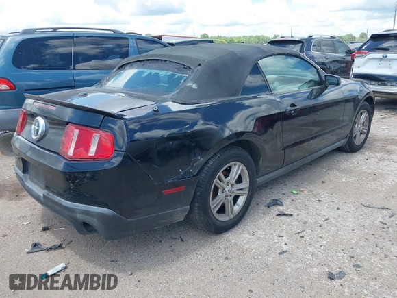 2010 Ford Mustang V6 with VIN 1ZVBP8EN7A5127918, listed as a IAAI auction lot 42228710 with 174,771 mi miles and . Bid and sale history available at DreamBid. Image 4.