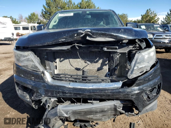 2016 Chevrolet Colorado 4WD WT with VIN 1GCHTBE37G1288502, listed as a Copart auction lot 77563594 with 87,389 mi miles and Salvage Title. Bid and sale history available at carsss.com. Image 5.