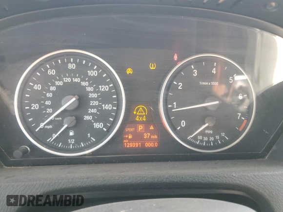 2008 BMW X5 3.0si with VIN 5UXFE43568L003925, listed as a Copart auction lot 52939045 with 129,391 mi miles and Clean Title. Bid and sale history available at carsss.com. Image 9.