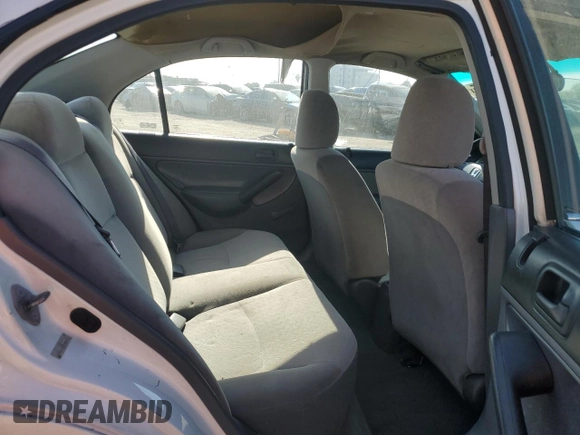 2001 Honda Civic DX with VIN 2HGES15271H568471, listed as a Copart auction lot 46260835 with 189,699 mi miles and Salvage Title. Bid and sale history available at carsss.com. Image 11.