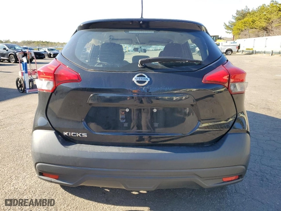 2018 Nissan Kicks S with VIN 3N1CP5CU9JL537963, listed as a Copart auction lot 51383295 with 81,856 mi miles and Salvage Title. Bid and sale history available at carsss.com. Image 6.