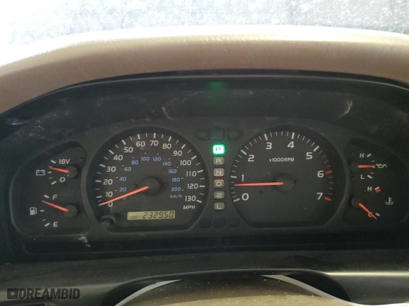 2000 Toyota Land Cruiser with VIN JT3HT05J8Y0098495, listed as a Copart auction lot 53740144 with 232,950 mi miles and Clean Title. Bid and sale history available at carsss.com. Image 9.