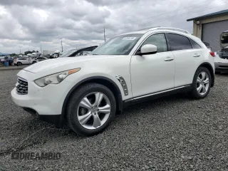2011 Infiniti FX with VIN JN8AS1MW8BM734825, listed as a Copart auction lot 57046195 with 173,130 mi miles and Salvage title. Bid and sale history available at DreamBid. Image 1.
