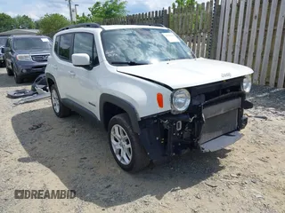 2018 Jeep Renegade Latitude with VIN ZACCJBBB8JPJ05253, listed as a IAAI auction lot 42129514 with 98,850 mi miles and . Bid and sale history available at DreamBid. Image 1.