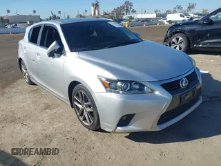 2014 Lexus CT 200h with VIN JTHKD5BH0E2193886, listed as a IAAI auction lot 41745546 with 110,008 mi miles and . Bid and sale history available at DreamBid. Image 1.