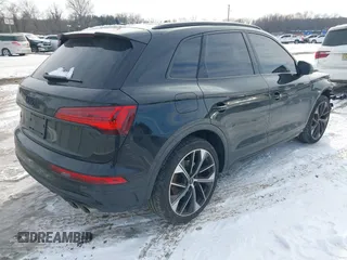 2024 Audi SQ5 Premium Plus with VIN WA1B4AFY4R2145828, listed as a IAAI auction lot 41404705 with 7,426 mi miles and . Bid and sale history available at DreamBid. Image 4.