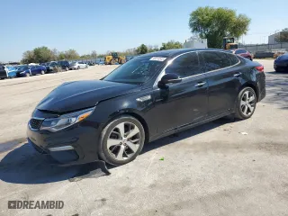 2019 Kia Optima S with VIN 5XXGT4L39KG305811, listed as a Copart auction lot 46810545 with 76,547 mi miles and Non Repairable. Bid and sale history available at carsss.com. Image 1.