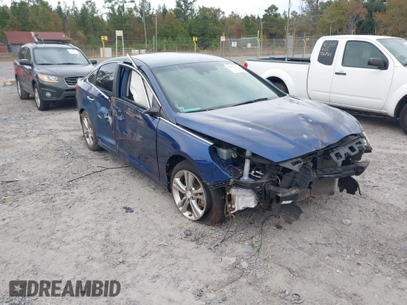 2018 Hyundai Sonata SEL with VIN 5NPE34AF9JH649078, listed as a IAAI auction lot 40996756 with 87,880 mi miles and . Bid and sale history available at DreamBid. Image 1.