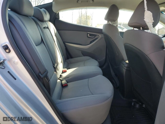 2012 Hyundai Elantra GLS PZEV with VIN 5NPDH4AE2CH077987, listed as a Copart auction lot 47399855 with 125,772 mi miles and Salvage Title. Bid and sale history available at carsss.com. Image 10.
