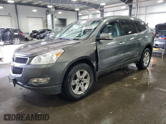 2011 Chevrolet Traverse 1LT with VIN 1GNKVGED3BJ189603, listed as a Copart auction lot 77557424 with 156,357 mi miles and Salvage Title. Bid and sale history available at DreamBid. Image 1.