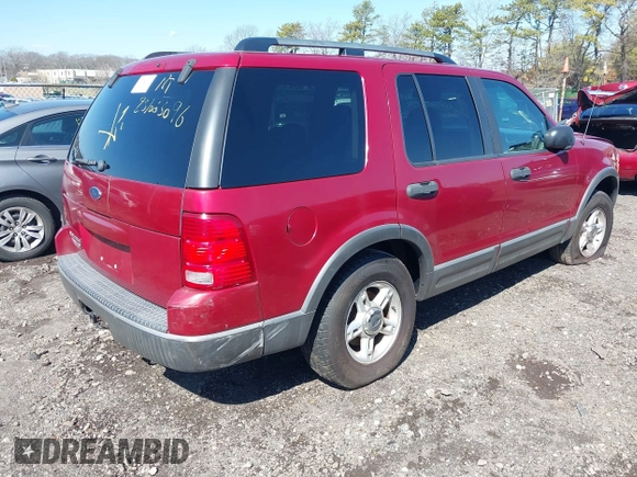 2003 Ford Explorer XLT с VIN 1FMZU73K63UA01504, выставлен на аукционе IAAI как лот 41886349 с пробегом Не указан миль и . История ставок и продаж доступна на DreamBid. Изображение 4.