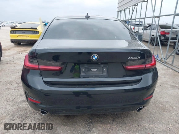 2022 BMW 3 Series 330i with VIN 3MW5R1J08N8C37393, listed as a IAAI auction lot 41712629 with 37,423 mi miles and . Bid and sale history available at DreamBid. Image 16.