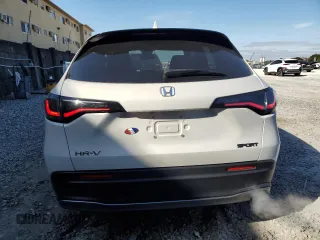 2023 Honda HR-V Sport with VIN 3CZRZ1H52PM724308, listed as a Copart auction lot 87532125 with 16,251 mi miles and Salvage Title. Bid and sale history available at carsss.com. Image 6.