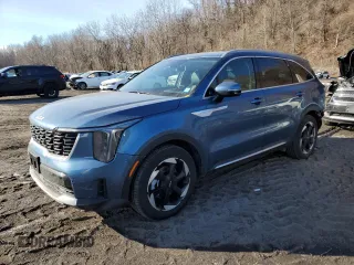 2025 Kia Sorento Hybrid EX with VIN KNDRHDJG6S5338902, listed as a Copart auction lot 43257325 with 3,078 mi miles and Salvage Title. Bid and sale history available at carsss.com. Image 1.